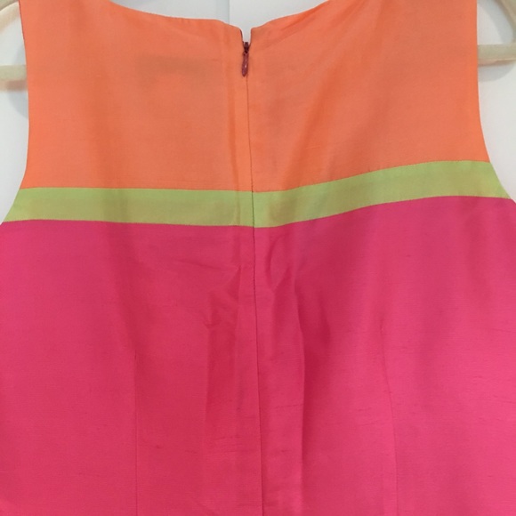 💯 Silk- shift dress- Vintage! 👗 - Picture 4 of 6